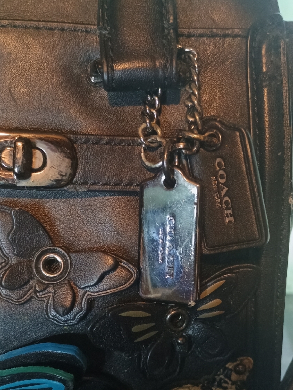 Coach Butterfly Swagger Bag - Picture 4 of 8